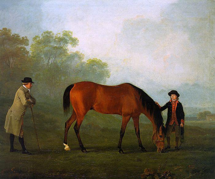 Sawrey Gilpin Furiband with his Owner Sir Harry Harpur and a Groom China oil painting art